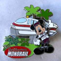 55918 - Walt Disney World Resort - Monorail - Mickey with red monorail - Walt Disney World alternate image