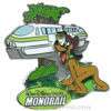 Pluto with green monorail