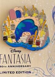 38428 - Fantasia 80th Anniversary - Mickey and the Magic Brooms Stained Glass - Walt Disney World alternate image