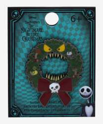 55990 - BoxLunch - Holiday - Nightmare Before Christmas Wreath - Loungefly alternate image