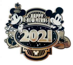 New Year&#039;s Eve/Day - Happy New Year 2021 - Minnie &amp; Mickey - DSUS