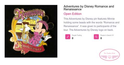 56027 - Adventures By Disney - Minnie - Romance and Renaissance - Adventures by Disney alternate image