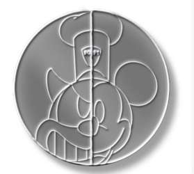 38393 - 2020 Celebrating 20 Years of Disney Pins Event - Goodbye Gift - Mickey / Pete Heroes vs. Villains Sculpted Mini Pin - Walt Disney World alternate image