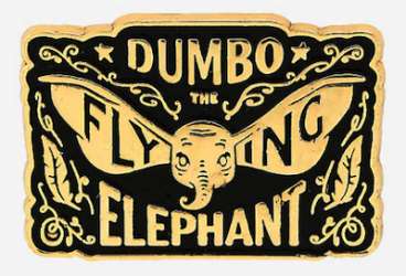 56144 - BoxLunch - Disney - Dumbo the Flying Elephant Enamel Pin - Disney Licensed alternate image