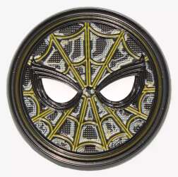 Black Spider-Man Mask Logo