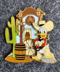 56169 - Find-A-Pin - Western Donald Duck - Walt Disney World alternate image