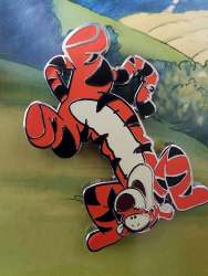 Winnie the Pooh - Tigger Standing on his Head - DLP
