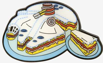38411 - BoxLunch - Star Wars - Millennium Falcon Cake - Loungefly alternate image