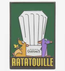 56299 - BoxLunch - Remy's Ratatouille Adventure - Minimalist Gusteau's Poster - Disney Licensed alternate image