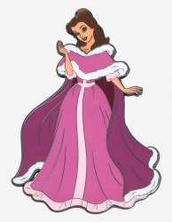 56311 - Loungefly - Magnetic Princess Paper Doll - Belle Set - Loungefly alternate image