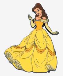 56311 - Loungefly - Magnetic Princess Paper Doll - Belle Set - Loungefly alternate image