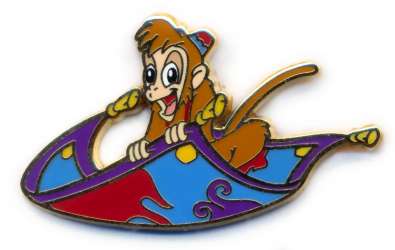 Abu Riding the Magic Carpet