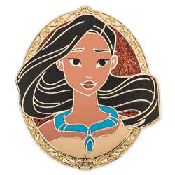 56353 - 2022 Gold Frame and Glitter Stylized Princess Portraits Collection - Pocahontas alternate image
