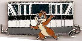 Monorail Pin Collection - Chip - WDW