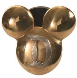 Gold Mickey Ears with "D" Executive Gift Pin