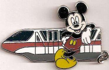 Monorail Pin Collection - Mickey - WDW