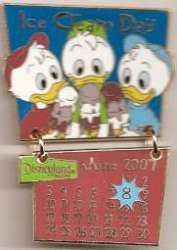Holidaze Calendar Dangle Series - June (Ice Cream Day) - DLR