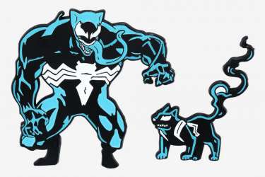 56659 - BoxLunch - Marvel - Venom & Cat - Disney Licensed alternate image