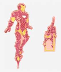 56660 - BoxLunch - Marvel - Iron Man & Cat - Disney Licensed alternate image