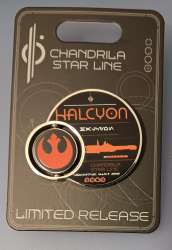 56675 - Star Wars: Galactic Starcruiser - Halcyon/Resistance Reveal Pin - Walt Disney World alternate image