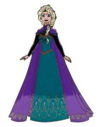 56712 - Loungefly - Magnetic Princess Paper Doll - Elsa Set - Loungefly alternate image