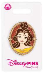 56762 - 2022 Gold Frame and Glitter Stylized Princess Portraits Collection - Belle alternate image