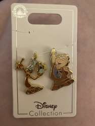 56797 - Beauty and the Beast - Lumiere & Cogsworth - Disneyland Resort alternate image