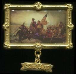 56864 - Epcot International Festival of the Arts 2018 - Figment Paintings - Washington Crossing the Delaware - Walt Disney World alternate image