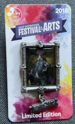 56866 - Epcot International Festival of the Arts 2018 - Figment Paintings - Blue Boy (Annual Passholder) - Walt Disney World alternate image