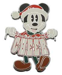 56909 - Christmas 2022 - Vintage Christmas Mickey - Cheer Banner alternate image