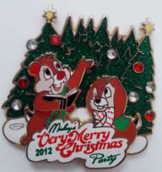Mickey&#039;s Very Merry Christmas Party (MVMCP) 2012 - Chip &#039;n Dale - WDW