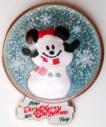 38928 - Mickey's Very Merry Christmas Party (MVMCP) 2012 - Mickey Snowmman Annual Passholder - Walt Disney World alternate image
