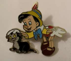 Amazon - Disney Pets Pin Set - Pinocchio and Figaro - DLIC