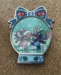 57009 - Gift Card GWP Promotion 2022 - Snowglobes - Stitch and Angel ice skating alternate image