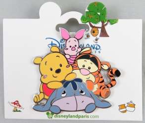 57026 - Winnie the Pooh - Cute Pooh Family - Disneyland Resort Paris alternate image