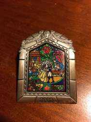 54842 - Beauty and the Beast - Stained Glass Window (DVD Release) - Walt Disney World alternate image