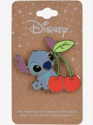 57057 - BoxLunch - Fruit - Stitch with Cherries - Disney Licensed alternate image