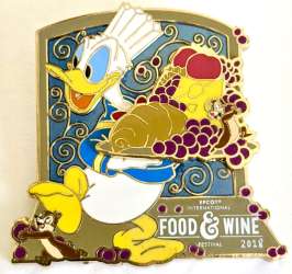 5706 - EPCOT International Food & Wine Festival 2018 - Donald, Chip, and Dale - Walt Disney World alternate image