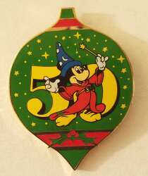'WDI 50th Anniversary - Pin #5 Sorcerer Mickey on Ornament - WDI'