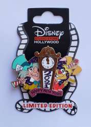 38743 - New Year's Eve/Day - Happy New Year 2021 - Mad Hatter and March Hare - Disney Studio Store Hollywood / Soda Fountain alternate image