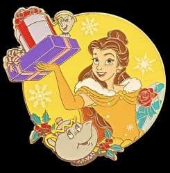 57216 - Disney Pins Blog (DPB) Exclusives - Holiday Belle - Disney Licensed alternate image