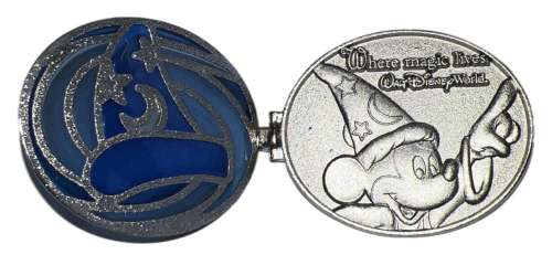 57243 - Hinged Character Stained Glass - Where Magic Lives - Sorcerer's Hat - Walt Disney World alternate image