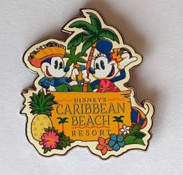 Disney&#039;s Caribbean Beach Resort - Caribbean Beach with Mickey and Minnie - WDW