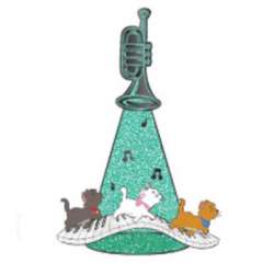 38708 - Loungefly - The Aristocats Trumpets Blind Box - Marie, Berlioz, and Toulouse - Loungefly alternate image