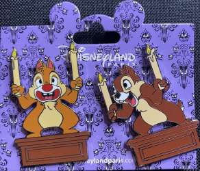Characters in Phantom Manor - Chip and Dale as Gargoyles Set - DLP