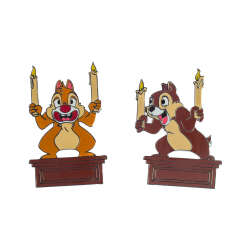 Chip and Dale as Gargoyles Set