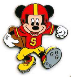 Football Player Mickey Mouse