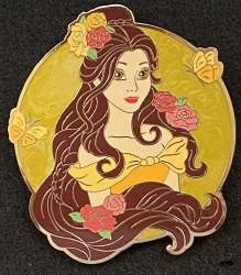 57466 - Pink A La Mode (PALM) - Floral Princess - Belle - Disney Licensed alternate image