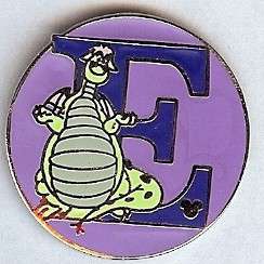 2009 Hidden Mickey - Alphabet - E for Elliot - WDW