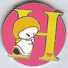 2009 Hidden Mickey - Alphabet - H for Hop Low - WDW